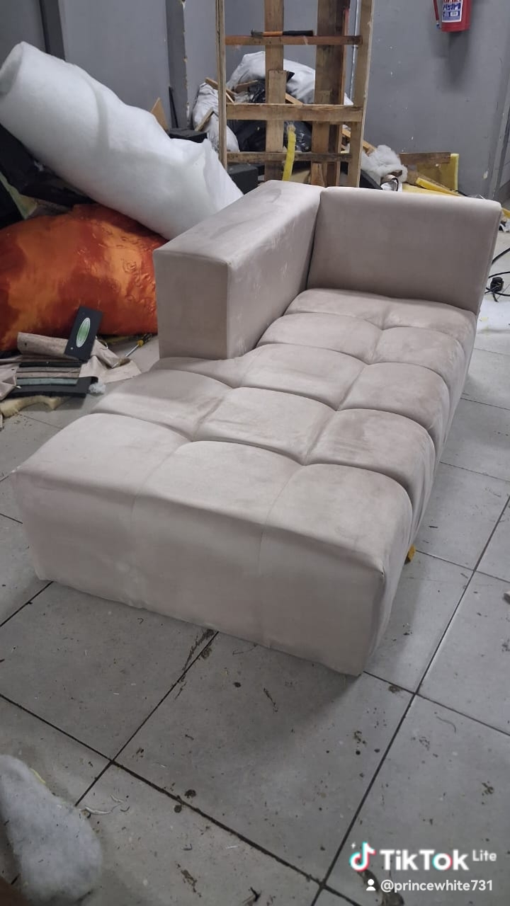 Velvet Chaise